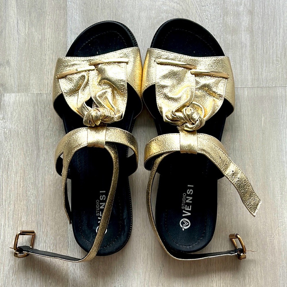 Gold Sandals